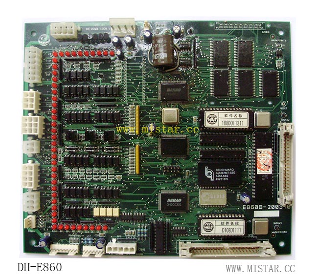 used Dahao E860 main board,embroidery machine motherboard