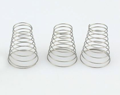 （small) stainless steel tension spring ,conical spring，tower spring, 0.45*17