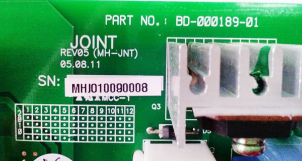 SWF Joint Rev05(mh-Jnt) card for embroidery machine